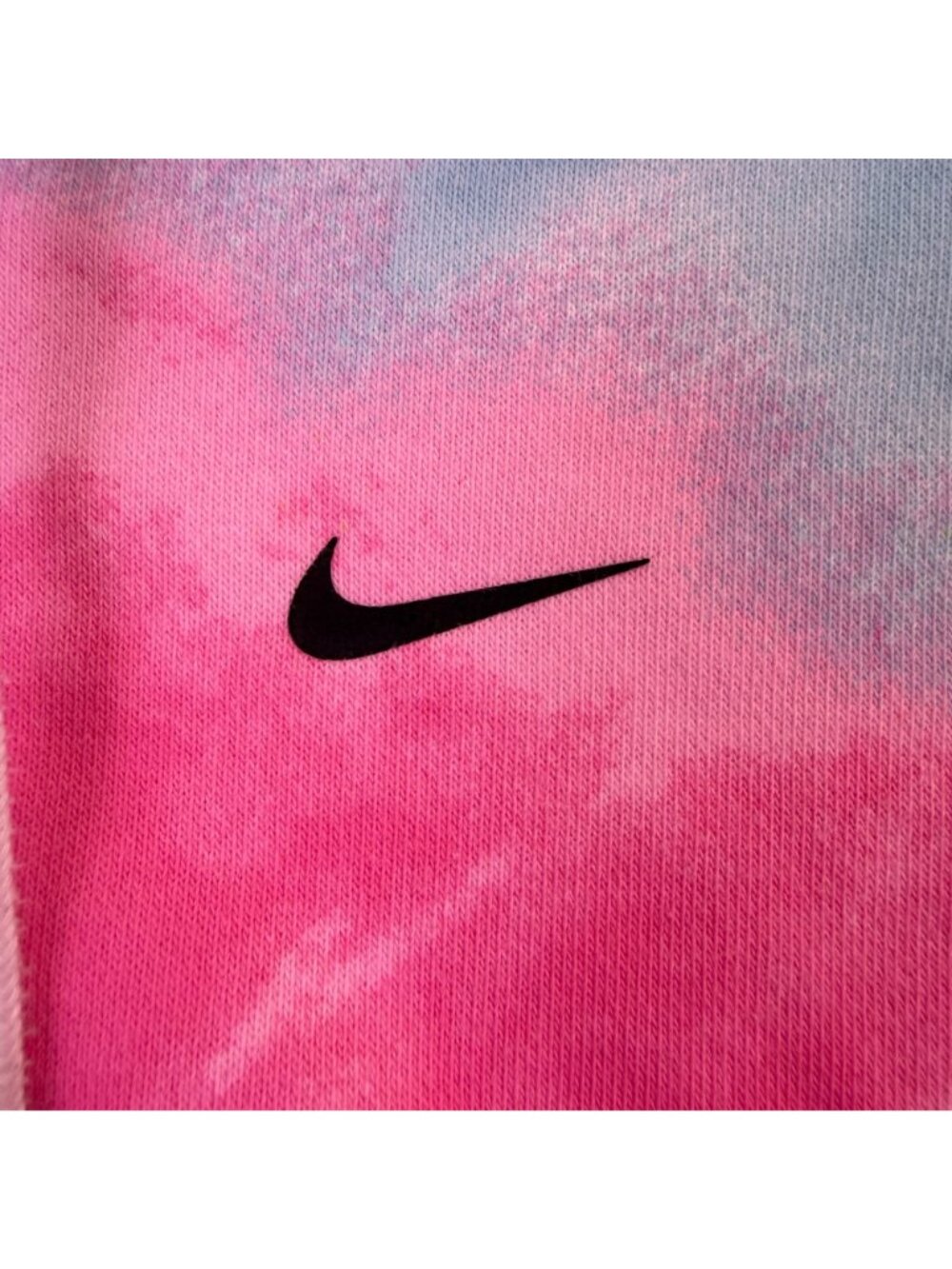 Nike Womens Multicolor Tie Dye Oversized Hoodie With Pockets Size XXL - Picture 7 of 10
